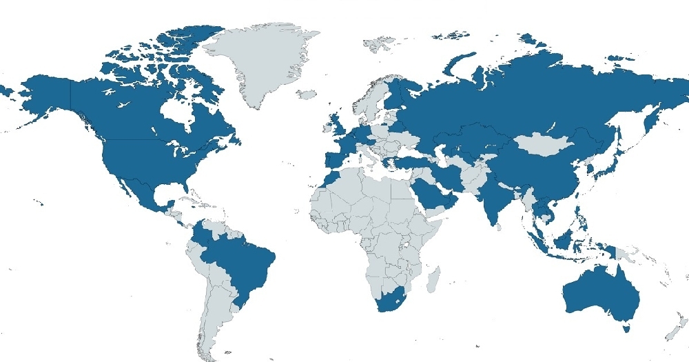 Studica Robotics Global Usage Map